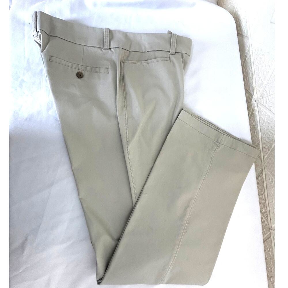 SKU 2065 Dockers Women's Light Tan Stretch Jeans Dress Pants Size 6  Ivory 36x32